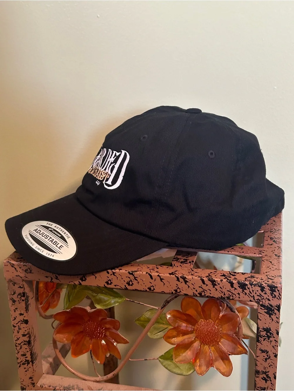 NEW Bearded Alchemist LLC Black Dad Hat Cap - Yupoong Classics Adjustable